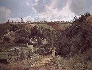 Camille Pissarro Loose multi-tile this Canada thunder hillside oil painting reproduction